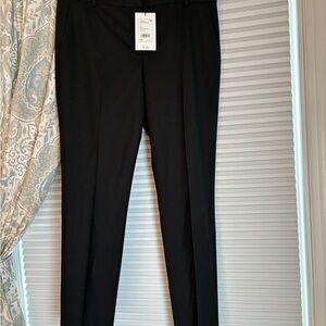 Black womens Dress Pants - Classic Straight Fit